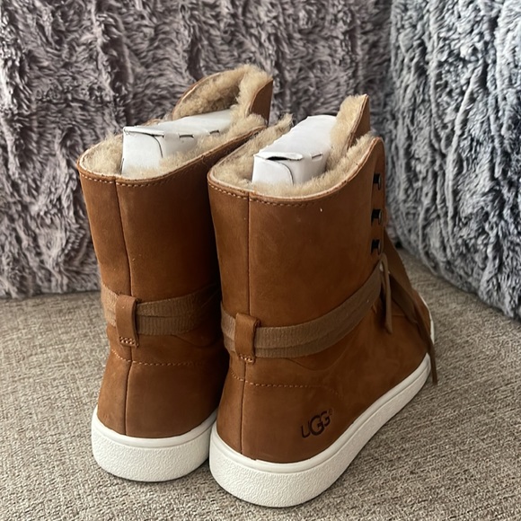 NEW UGG STARLYN CHESTNUT - Picture 7 of 11
